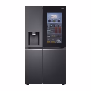635(L) | LG InstaView Door-in-Door™ Fridge with UVnano® | GC-X257CQES | Matte Black - Image 1