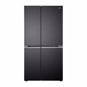 664(L) | LG Side by Side Refrigerator | GC-B257KQJW | Inverter Compressor | Black - Image 1
