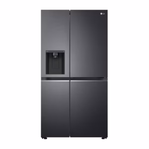 635(L) | LG Side by Side Refrigerator | GC-J257SQRS | Inverter Linear Compressor | DoorCooling™ | UVnano™ Dispenser, | Black - Image 1