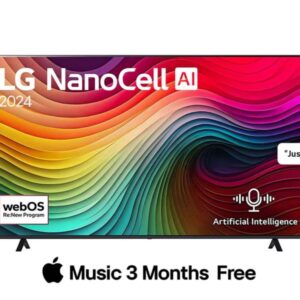 65NANO80T6A | 65 Inch | NANO80 Series | webOS24 | Smart TV AI | Magic Remote | HDR10 - Image 1