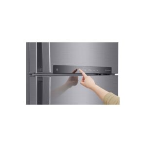 Net 438(L) Top Freezer Refrigerator| GL-F652HLHU| Platinum Silver | LINEAR Cooling™ | Smart ThinQ™ - Image 4