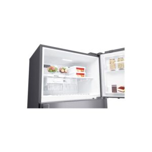 Net 438(L) Top Freezer Refrigerator| GL-F652HLHU| Platinum Silver | LINEAR Cooling™ | Smart ThinQ™ - Image 5