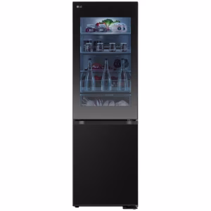 GC-V459FSKW | Net 349(L) Bottom Freezer Refrigerator | Smart ThinQ™ | Smart Inverter Compressor + Free Fleece and Storage Jars - Image 1