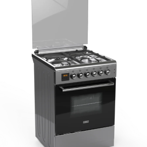 SO-631DKHINBSS 60x60cm SOLSTAR FREE STANDING OVEN (3 Gas + 1 Electric) - Image 1
