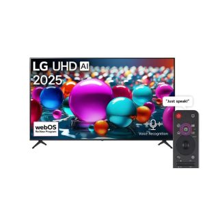 LG 75 inch LG UHD AI UA85 4K Smart TV AI Magic Remote HDR10 webOS25 2025 - Image 1