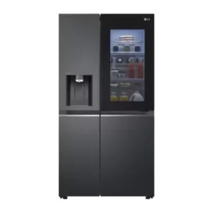 635(L) LG InstaView Door-in-Door Fridge with UVnano Matte Black - Image 1