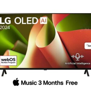 55 Inch B4 series 4K Cinema HDR AI Sound Pro Magic Remote Self-lit Gamer Dashboard & Optimizer  WebOS24 Smart AI ThinQ - Image 1