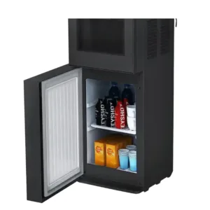 Midea Standing Water Dispenser with fridge (Hot & Ambient & Cold) - YL2381S-B , 20L - Image 2