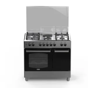 SOLSTAR Elite Line 90x60cm FREE STANDING OVEN + GAS BOTTLE COMPARTMENT (4Gas + 2Electric) - SO942DKE-CINBSS - Image 2
