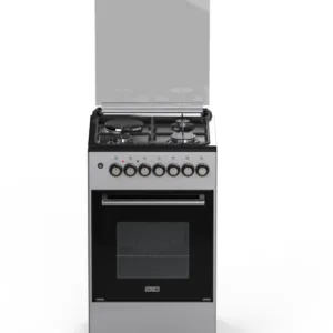 SOLSTAR 50x50cm FREE STANDING OVEN 3 gas+1Electric -Inox black - Image 3