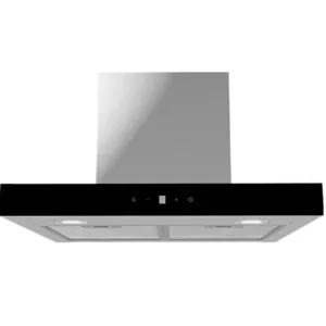 Midea Cooker Hood 60CM T-Shape Type Stainless Steel With Black Panel, 400m3/h With 3 Fan Speeds - Image 1