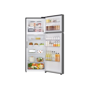 Top Mount Freezer Fridge - 461 Litres, Black - Smart Inverter Compressor, Door Cooling+ - Image 3