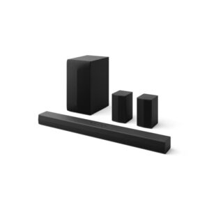 Soundbar S65TR, 5.1 Ch, 600W Powerful surround sound with Wireless subwoofer and Rear speaker, Dolby Digital - Image 1