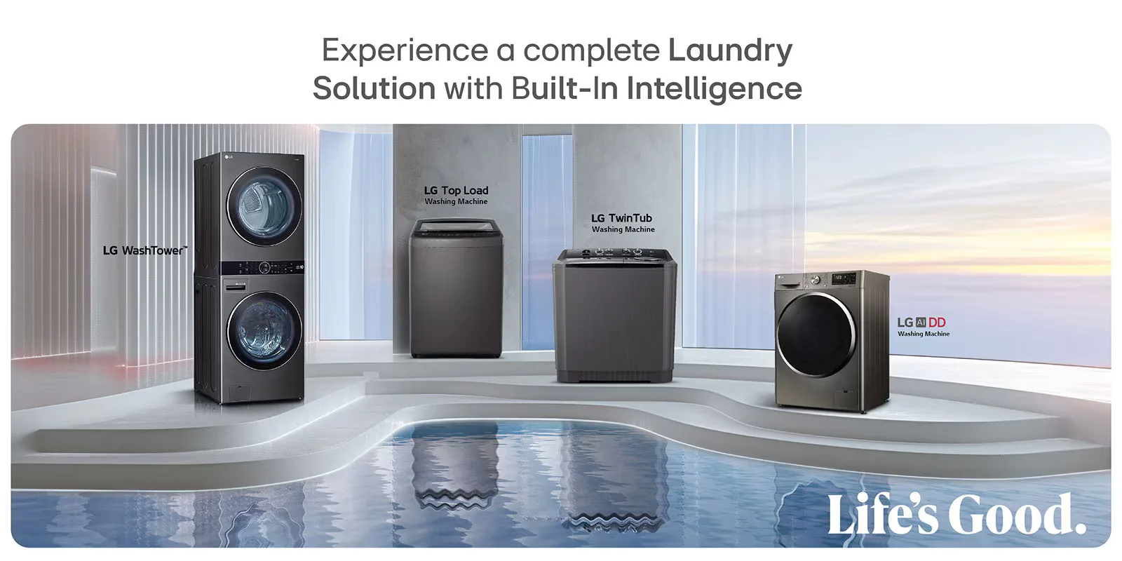 LG washingmachine at Center star