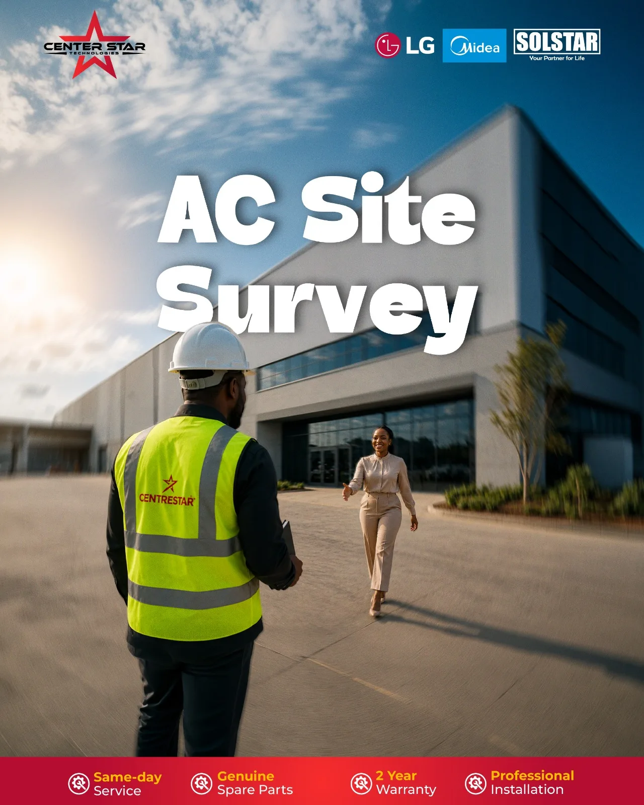 AC Site survey consultancy in Nairobi. Centerstar