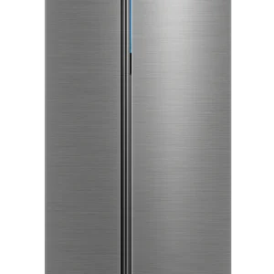 Midea 700 Liters Side by Side Refrigerator, Silver - MDRS925CIE46M - Image 1