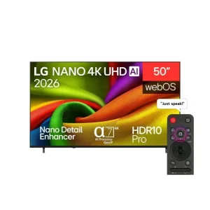 50 inch LG NANO 4K AI NU84 Smart TV 2026| 50NU840B6LA - Image 1