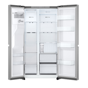Net 641(L) | Side-by-Side Refrigerator | GC-L257KLKW| LinearCooling™ | Smart Inverter Compressor - Image 3