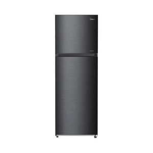 Midea 266L Bru Steel Double Door Refrigerator| MDRT385MTF46D - Image 1