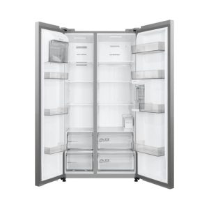 Midea Side by Side Space Master Refrigerator, 700L, Crystal Silver - Image 3